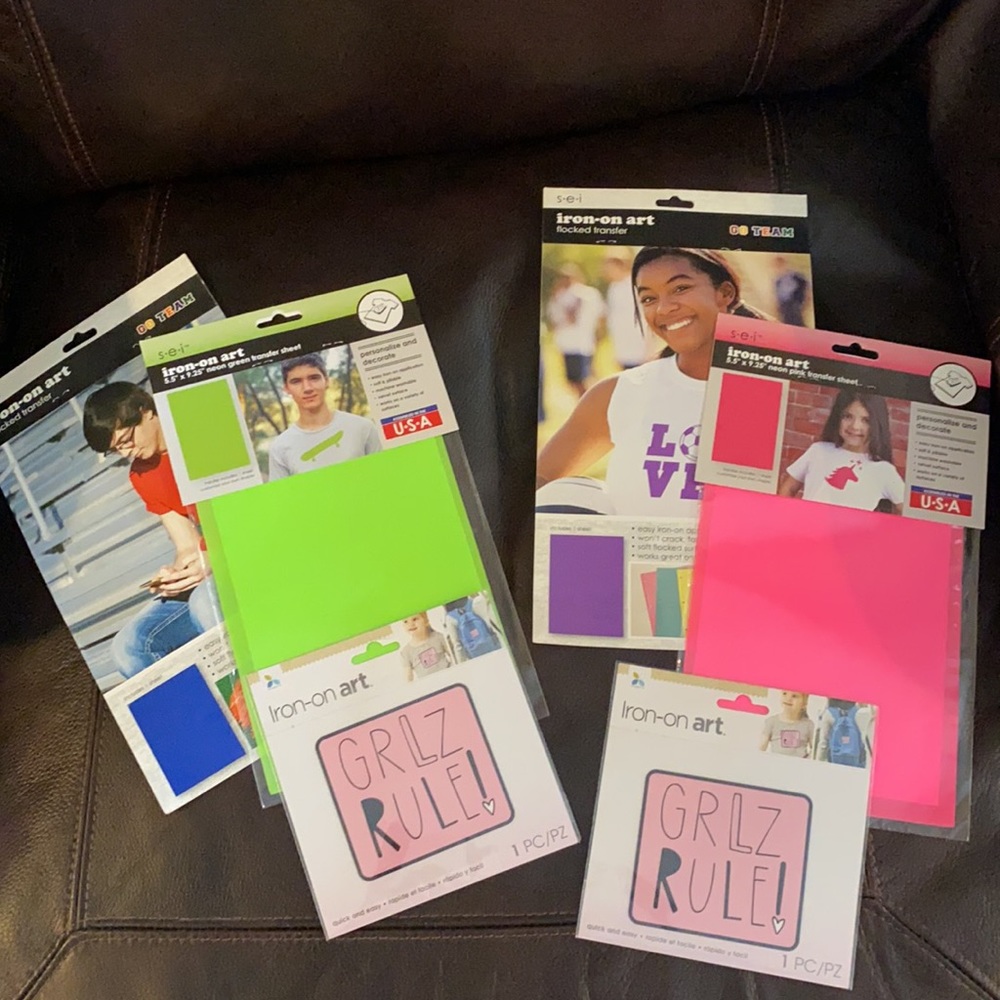 Iron On Art Transfer Bundle